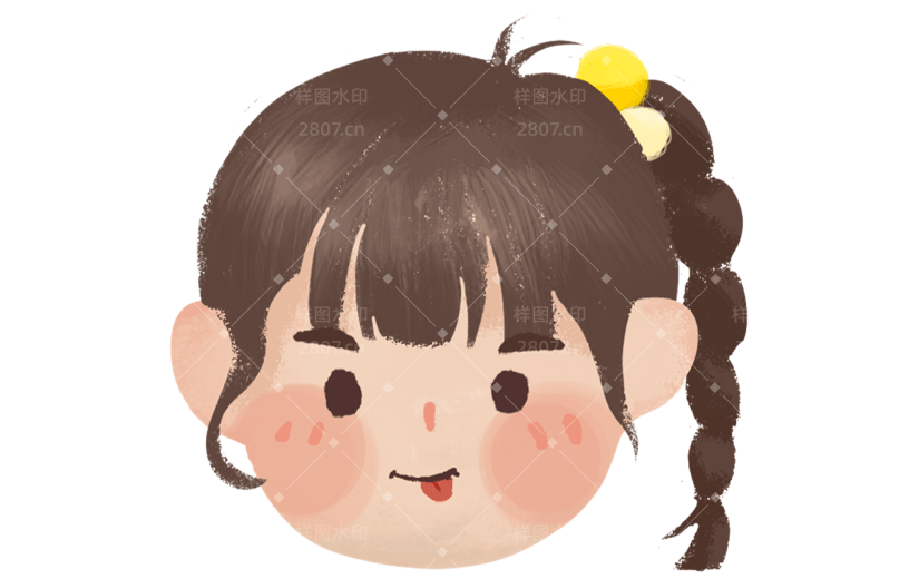 小红书挡脸涂鸦头像贴纸套装