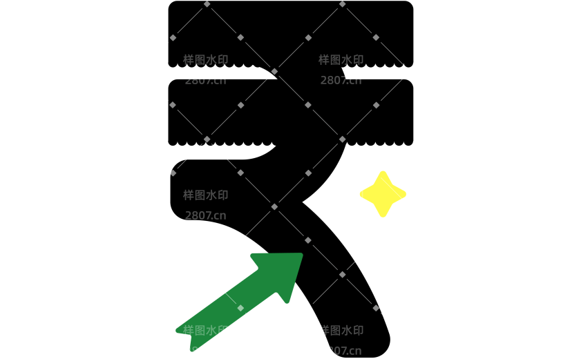 金融钱币ui符号贴纸