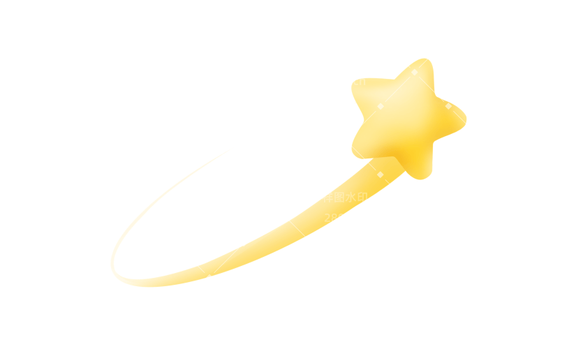 emoji热门HOT星星图形贴纸