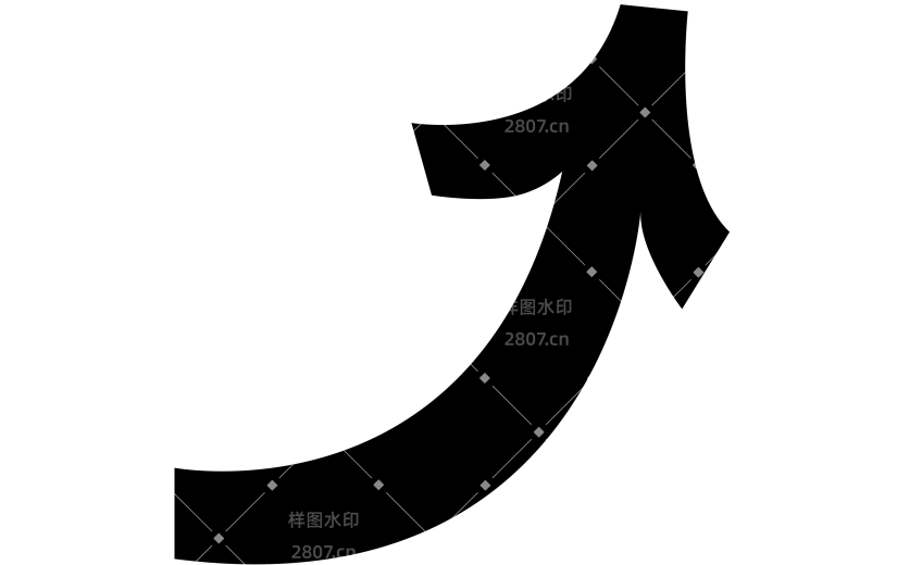 小红书通用箭头贴纸