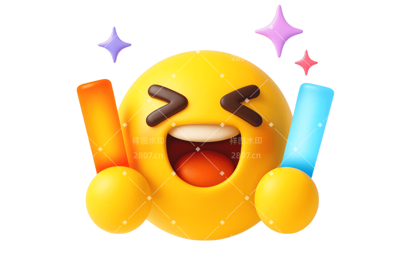营销卖货3DEmoji小黄人表情贴纸AIGC
