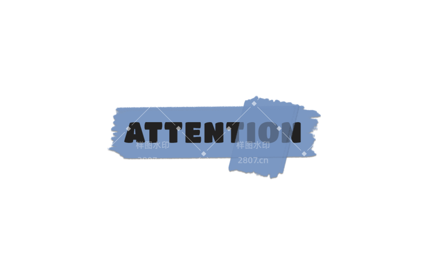 手绘-英文卡纸元素