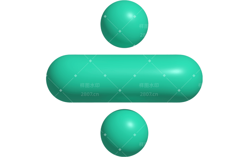 小红书教育培训加减乘除除号贴纸