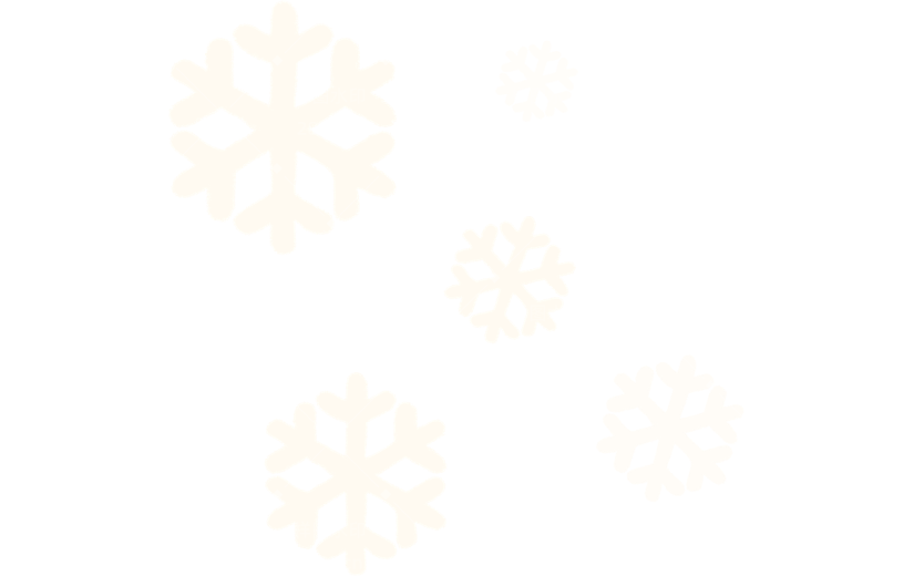 加工场景冬日晒照雪花手帐风贴纸