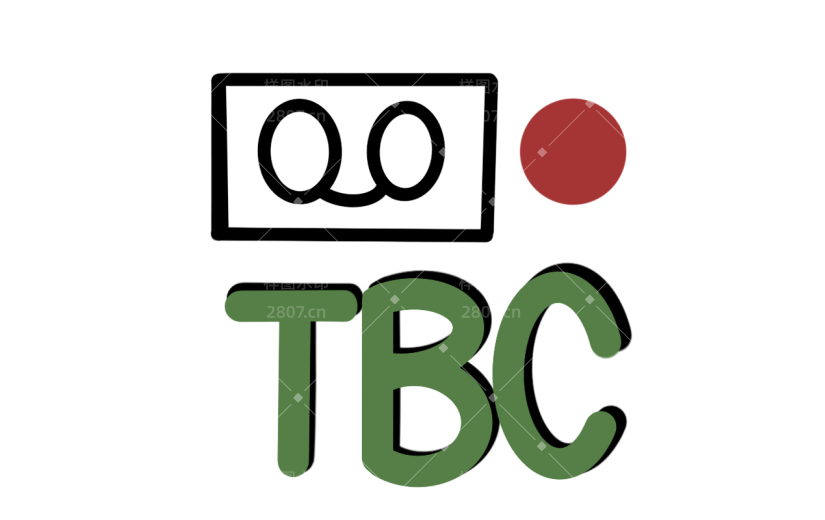 手绘-复古VCR装饰