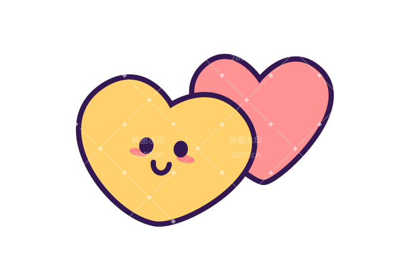 小红书通用手帐风可爱感星星爱心彩虹云朵贴纸