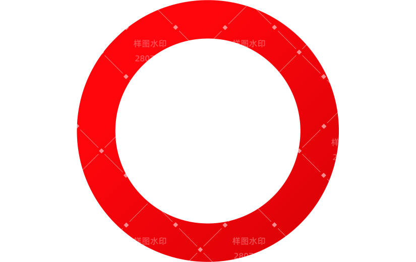 加工场景基础符号圈圈圆圈贴纸