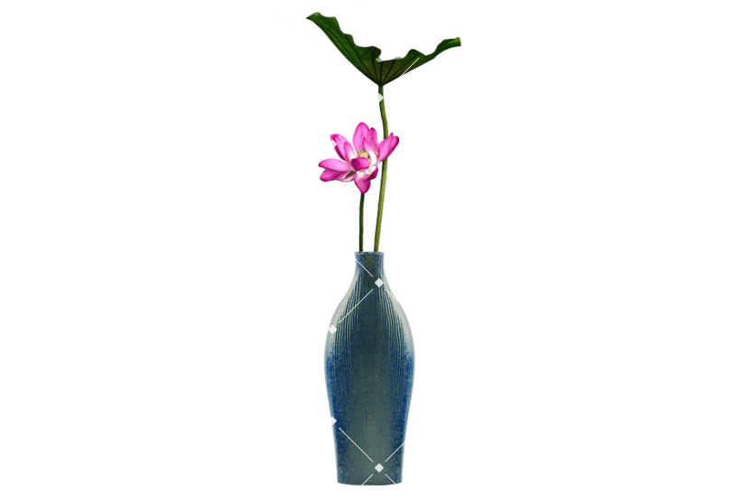 中国风新中式家居装饰荷花荷叶花瓶