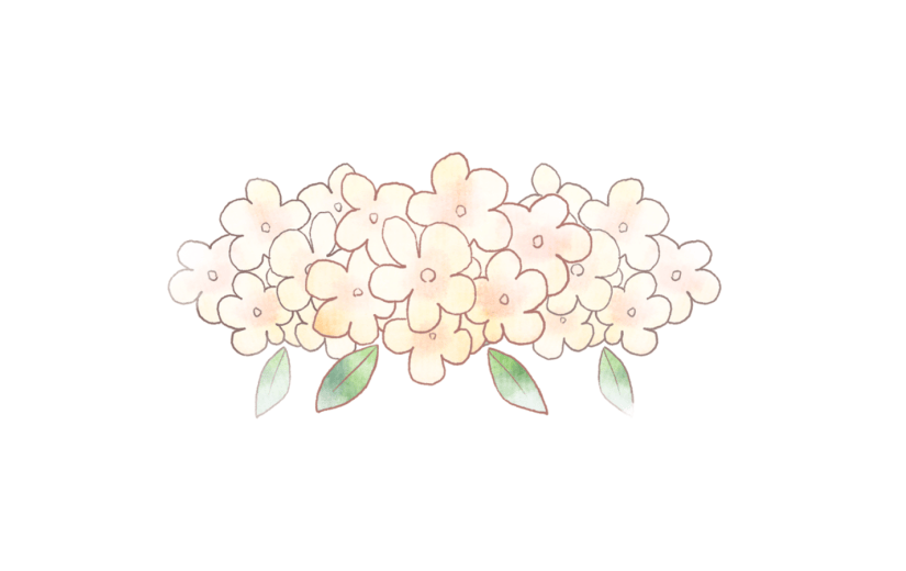 元素花卉卡通简约花朵手绘