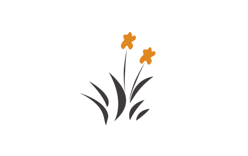 元素花店花朵logo