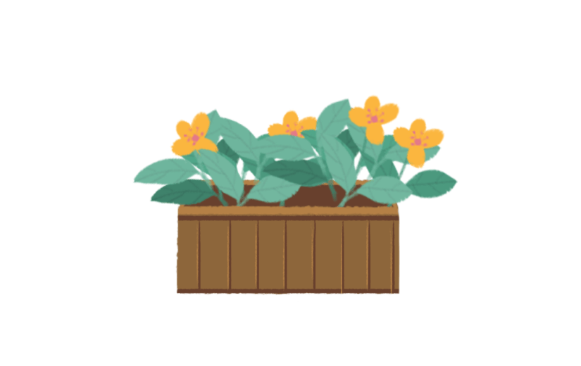 素材绿植花盆花卉