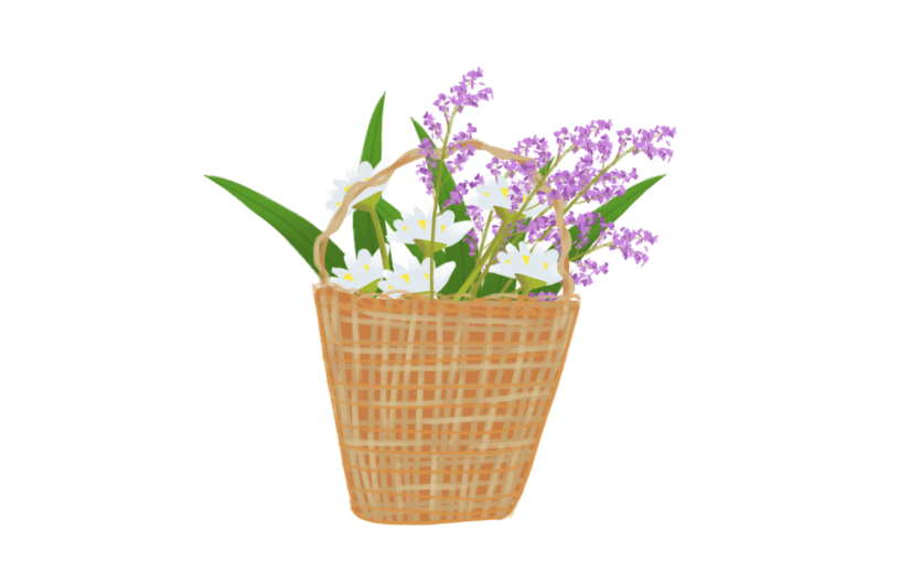 素材花卉花篮