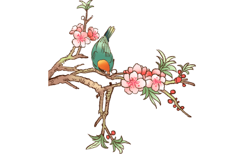 水墨    工笔画   中国画   传统    花鸟   花卉     工笔花鸟